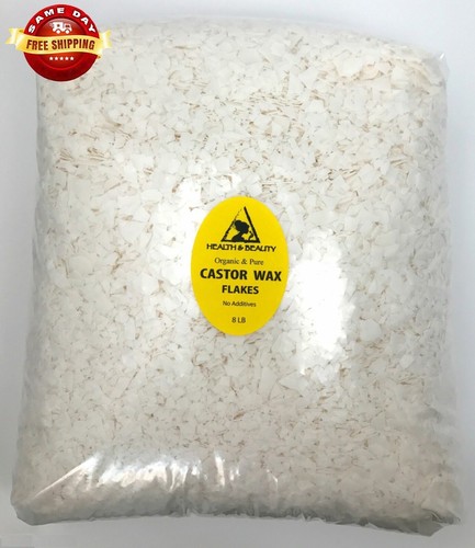 WAX FLAKES / PASTILLES BEADS NATURAL ORGANIC by H&B Oils Center 100 % PURE 8 LB - Picture 6 of 13