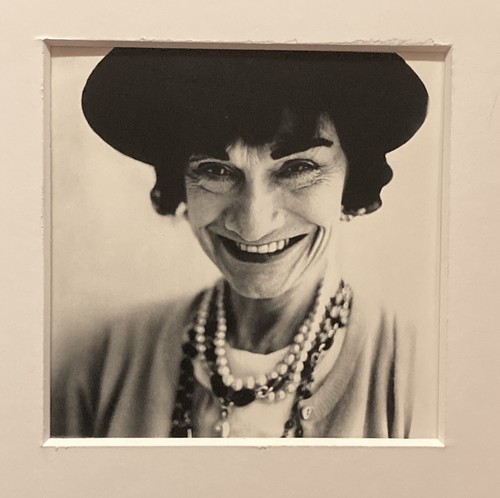 COCO GABRIELLE CHANEL 1958 RICHARD AVEDON 1959 5.25x5.25 matted size 12x12 - Picture 3 of 3