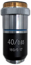 40x 0.65 NA Microscope Objective Lens Biological Dental Lab