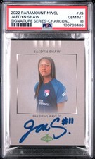 2022 Parkside Paramount Jaedyn Shaw Signature Series Auto #/25 PSA 10 Pop 1 RC