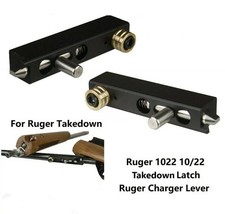 Ruger 1022 Takedown Latch Assembly For 10 22 With Screws Black