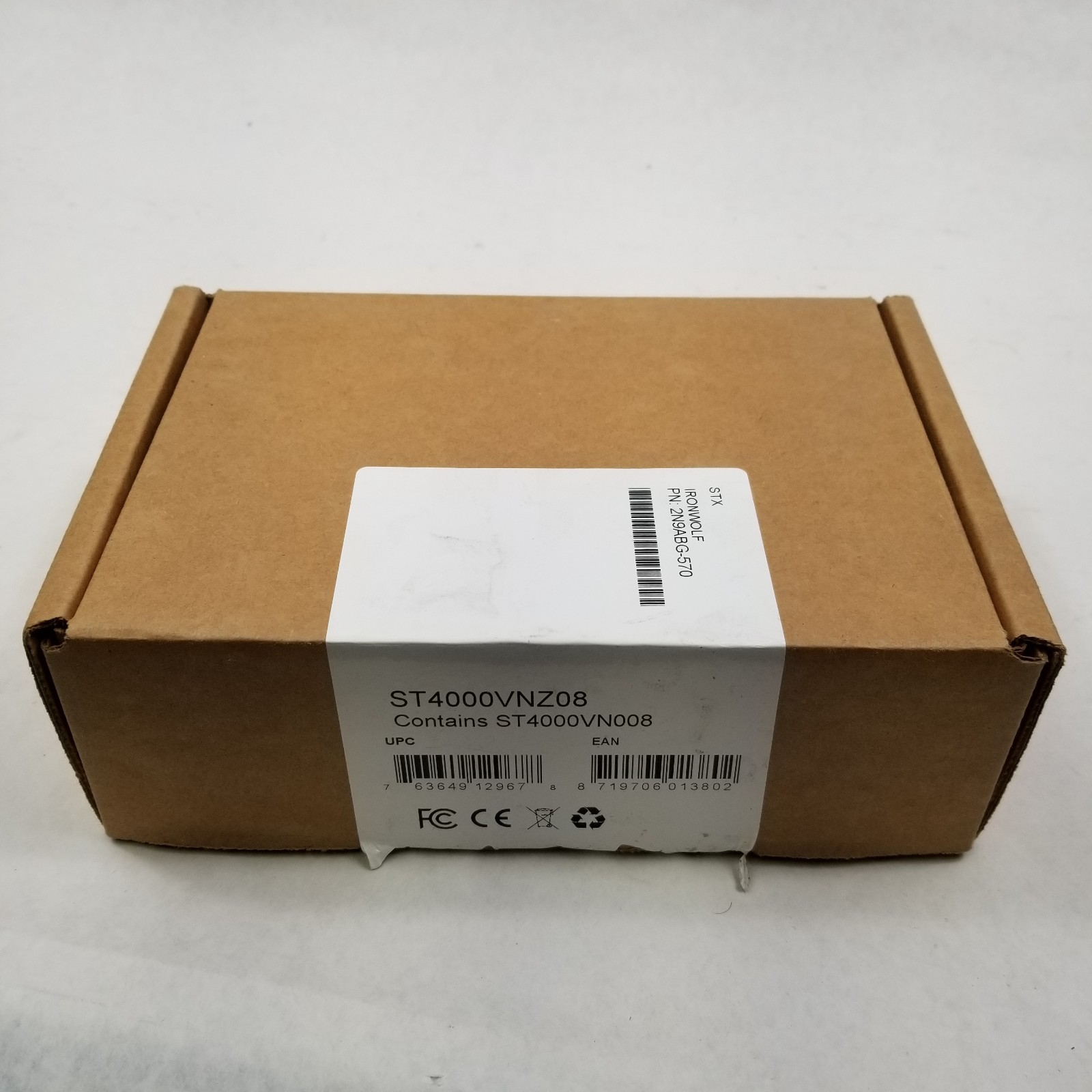 Seagate IronWolf NAS 4TB Internal Hard Drive 5900RPM 3.5" (ST4000VN008)