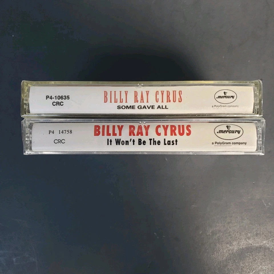 Billy Ray Cyrus - It Won't Be The Last & Some Gave All Cassettes Tapes New - Image 3 of 3