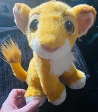 Authentic Mattel Disney Vintage 1993 The Lion King Simba Plush Toy HTF