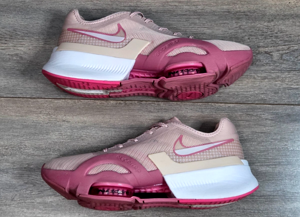 Nike Air Zoom SuperRep 3 Pink Oxford Women's 9 Training Shoes