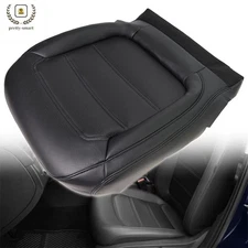 For VW Passat 2012-2020 Driver Bottom Leather Seat Cover Black Perforated