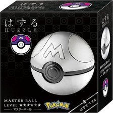 Hanayama Huzzle Pokemon Master Ball Metal Puz...