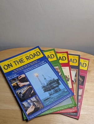Vintage Marshall Cavendish On The Road Blue Car Maintenance Magazines X5