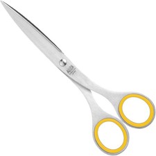 ALLEX Japanese Office Scissors for Desk, Medium 6.5" All 6.5 M Yellow