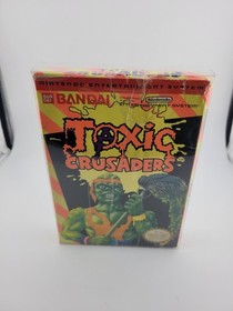 Toxic Crusaders NES BOX ONLY Authentic!
