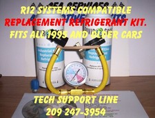 1995-older R12 Cars Suv Trucks Coldest Refrigerant Replacement Recharge Kit 1995-older R12 Cars Suv Trucks Coldest Refrigerant Replacement Recharge Kit
