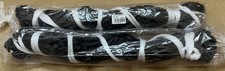 Two black 36? Lincoln Horse Haynets Large Hole Rings Top And Bottom New