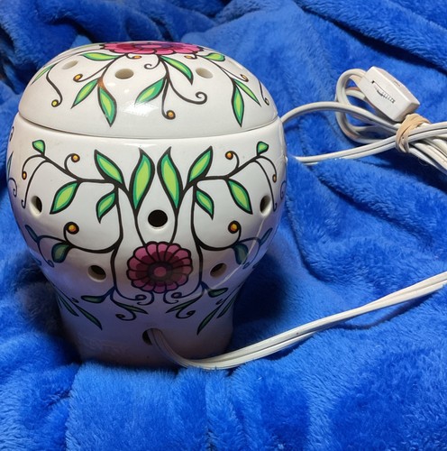 Scentsy Sugar Skull Full Size Wachswärmer Retired Dia De Los Muertos Calavera - Bild 4 von 7