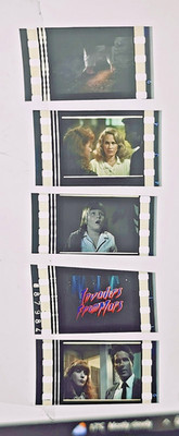 invaders from  mars 1986 karen black 35 mm set of 5 film cells original set A