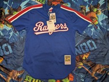 Mitchell & Ness Texas Rangers #34 Cooperstown Collection Men Sz M /40 Nolan Ryan