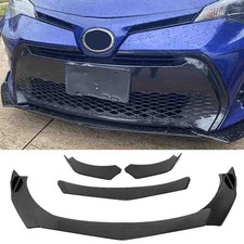 For Toyota Corolla Camry Se Front Bumper Lip Spoiler Splitter Body Kit Carbon