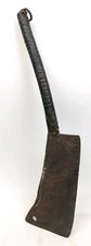 HUGE Antique Hog Splitter Cleaver Meat Butcher 13" BLADE 27" Overall 6.5lbs