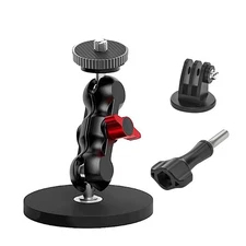 For GoPro 13/12 for DJI Osmo Action Camera Black Magnetic Camera Mount Part