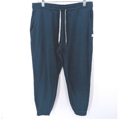 Vuori Performance Jogger Women Medium Teal Blue Heathered Athleisure Comfort