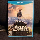 The Legend of Zelda: Breath of the Wild First Print Nintendo Wii U CIB Tested