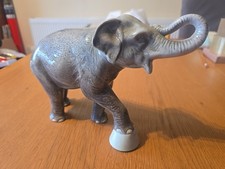 Vintage Branksome China Grey Elephant Figure 
