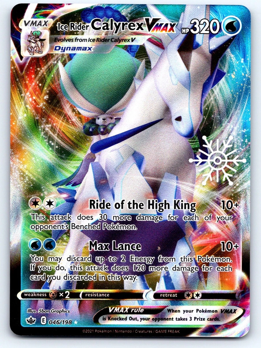 25+ Ice Rider Calyrex VMAX Pokémon TCG Cards for sale | Updated