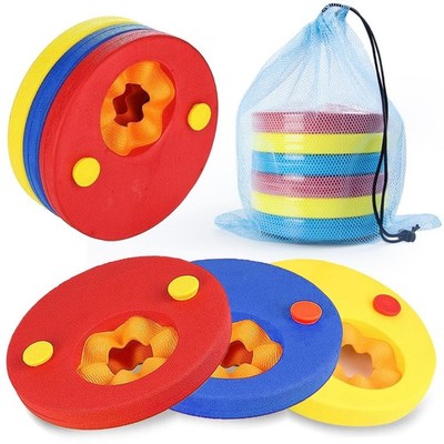 Zcoins Kids Float Discs Swim Arm Bands6Pcs Per Set