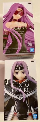 Set 2 EXQ Fate Stay Night Heavens Feel Rider & Babylonia Ana Figures Bandai USA