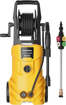 #ad WestForce Electric Pressure Washer 3000 PSI 1.85 GPM SCEPWV1900 B YELLOW $101.90