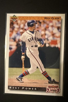 1992 Upper Deck - Diamond Skills Will Clark #718