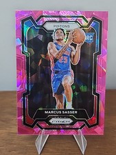 2023-24 Panini Prizm - Marcus Sasser #174 Pink Ice Prizm (RC)