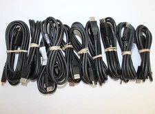 Lot of 50 DP Display Port Male to Displayport DP Male Cable 6FT