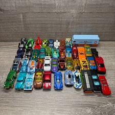 Lot Hot Wheels 48 Car Carry Case Style No. 20020 44 Diecast Cars Toy Kids