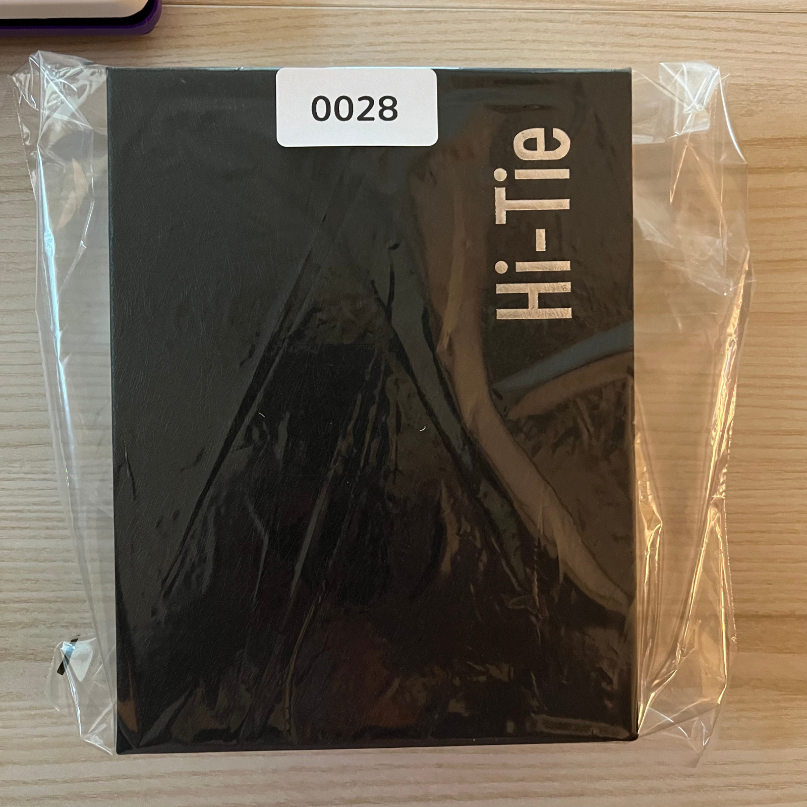 Christmas Ties Set 10pc Pocket Squares + Cufflinks Gold/Black/White  NWT Hi-Tie