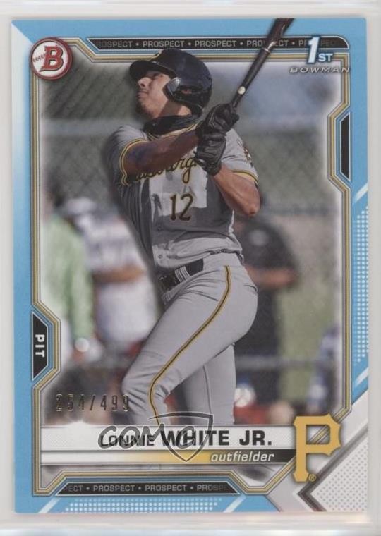 2021 Bowman Draft Sky Blue 254/499 Lonnie White Jr #BD-28 0o6v
