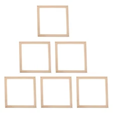 6 Pcs Canvas Painting Frame Wood for Frames Stretched Canvases Wall Art