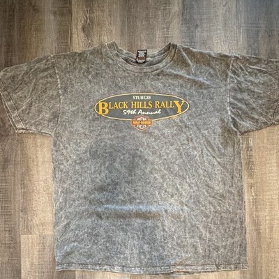 Vintage Harley-Davidson Sturgis Black Hills Rally 59th Graphic T-Shirt, XL
