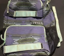 Burton Snowboard Backpack Monoxide Purple  Aztec Skateboard Laptop iPad Books