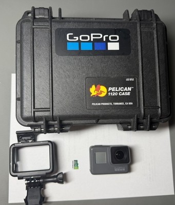 GoPro HERO5 Black 4K Camera Bundle w/ Pelican 1120 Case, 64GB MicroSD, Mounts