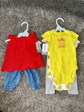 Carters Baby Outfit Bundle Newborn  3 Months Set New With Tags