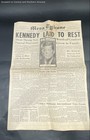 Lot Of 5 Mesa Tribune Newspaper Regarding JFK Death & More From 1963 & 1969 — photo 2