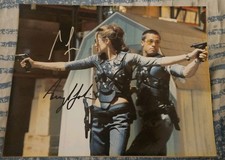 Angelina Jolie & Brad Pitt Signed Autograph 8.5x11 Photo Mr. & Mrs. Smith W/COA