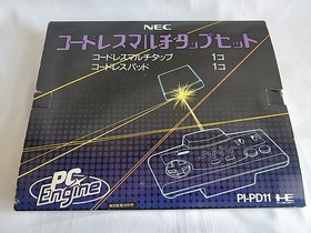 NEC PC Engine Cordless muti tap Receiver PI-PD11 and Cordless Pad(PI-PD12)-d1115