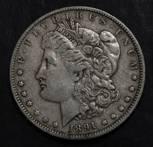 1891 O  Morgan Dollar XF Cleaned   Lot 2886
