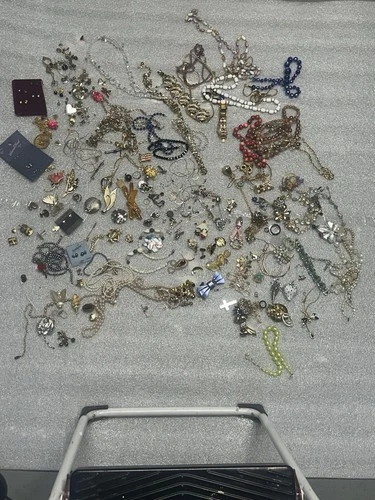 Vintage  Costume  Fashion Jewelry Lot 5+ lbs necklaces, pendants, earrings,pins