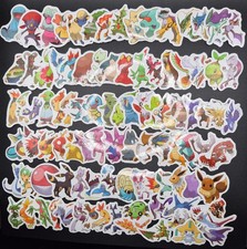 Pokemon Stickers 100 Pack Random Assortment M...