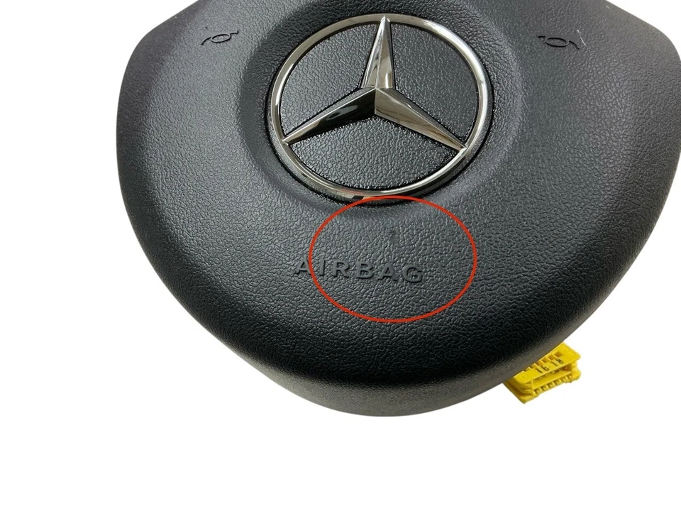 2017-2018 Mercedes-Benz E300 E400 E43 E63 driver wheel airbag BLACK 000 860 1002 - Image 3 of 4