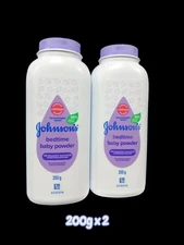 Johnson's Bedtime Baby Powder 200g (Cornstarch) Lot of 2