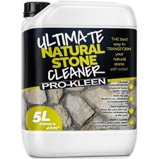 ProKleen Ultimate Stone Cleaner Removes Black Spot Dirt Path Patio Paving 5L