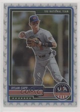 2023 Panini USA Baseball Stars & Stripes White Prizm 97/99 Dylan Cupp #44 09wc